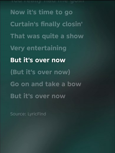 Take A Bow Lyrics by Rihanna - Full Song