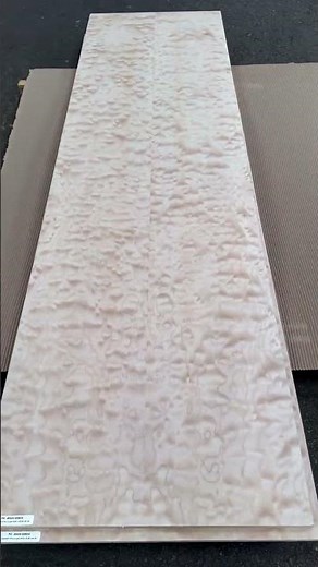 Quilted Maple Plywood Panel #woodworking