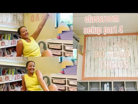 classroom setup part 4 // second year kindergarten teacher!!