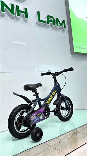 Xe đạp trẻ em Thống Nhất Batwheel 12" bộ tem siêu anh hùng#xedapthongnhat #xedapthanhlam #xedaptreem