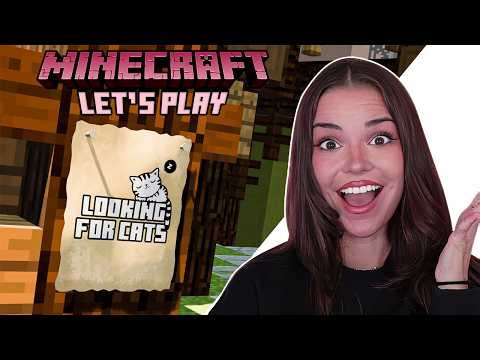 Finishing Up the Cat Cafe - Minecraft Let's Play Ep.71