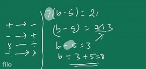 Solve the following equations by using the transposition method... | Filo