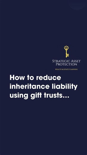 How to REDUCE inheritance liability using GIFT TRUSTS… Follow (me) @TheAssetProtectionGuy For More📚 This is just a quick overview, if You need further Information email me at enquiries@sap-legal.co.uk 📧 - #estateplanning #assetprotection #wealthprotection #inheritance #inheritancetax #tax #hmrc #will #wills #inherit #inheritance | The Asset Protection Guy
