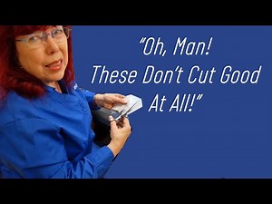 Sharpening a German Beauty Shear - Professional Demonstration