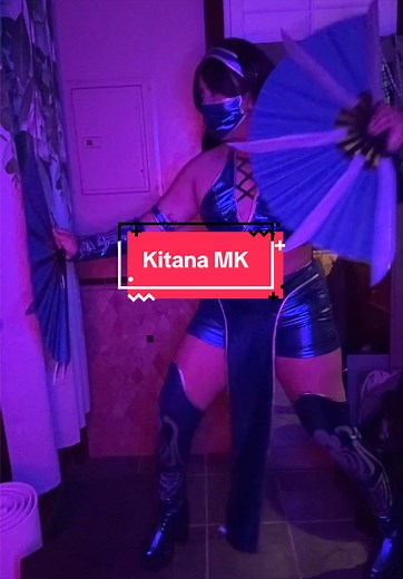 Kitana Mortal Kombat Cosplay Transition Video
