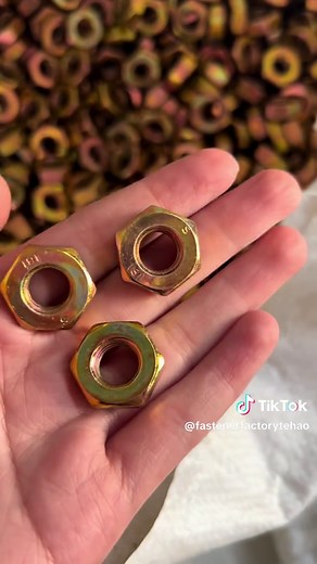 Looking for a reliable nut supplier? 🔩 We are Handan Tehao Fastener Manufacturing Factory – based in Yongnian, Hebei, China’s fastener hub. We produce high-quality nuts in various specifications and sizes to meet your needs. 📏 ✅ Wide range of sizes ✅ High quality, competitive prices ✅ Bulk orders welcome 📩 DM us for a quote! #NutSupplier #FastenerFactory #export #HighQualityNuts #chinafactory