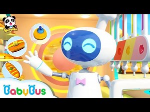 Yummy Bread Vending Machine | Colors Song, Ice Cream, Food Song | Kids Songs | Kids Cartoon |BabyBus - Videos For Kids