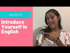 2 MINUTE ENGLISH LESSON | INTRODUCING YOURSELF