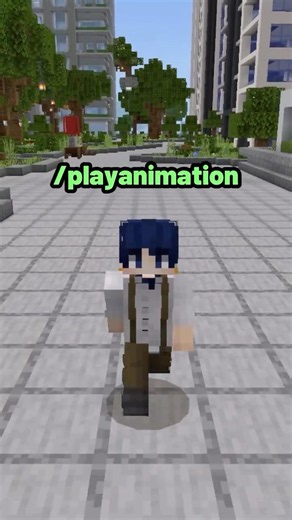 How to use /playanimation in Minecraft Bedrock Edition #minecraft #tutorial