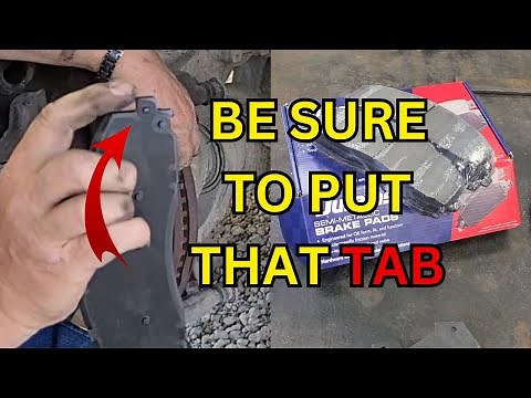 2017 F-250 front disc brake pad replacement