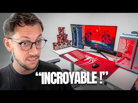 JE REACT A VOS SETUPS ! Tout l'étage de sa maison pour lui ?!