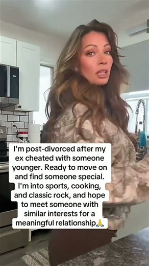 My ex left me I'm 45, a teacher who wants a caring man, would you date me