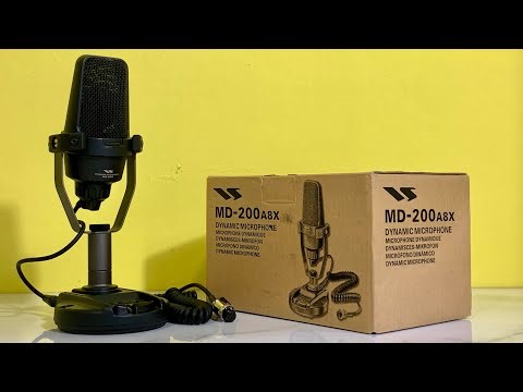 💥Yaesu MD-200A8X Dynamic Microphone💥