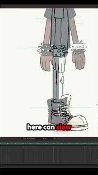 Why I Use Switch Groups for Shoes (Moho Tip) #animation #2danimation #mohoanimation