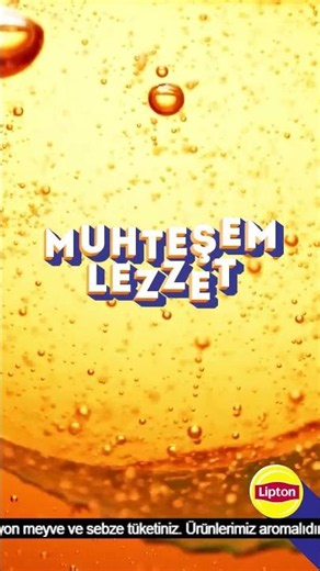 Lipton Ice Tea Şimdi Baloncuklu!