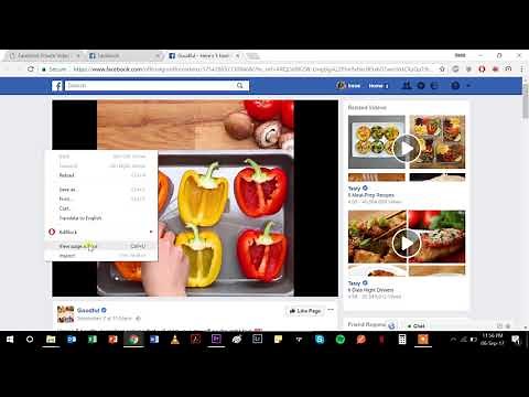 How To Download a Private Facebook Video (EASY!!)