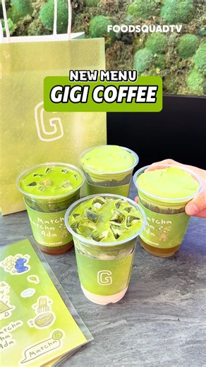 🌟NEW MENU GIGI COFFEE🌟 GIGICOFFEE keluarkan 4 MATCHA baru. Kali ni lagi sedap taw -BERRY MATCHA CLOUD -MATCHA LATTE -SPARKLING MATCHA YUZU -OOLONG MATCHA CLOUD @Gigi Coffee Tag pasangan & family korang suruh datang kat sini 🫣 Share sekali supaya tak hilang🥰 #GigiCoffee #newmenu #matcha #fyp #FoodSquadTV