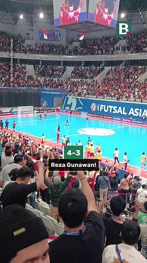Reza Gunawan Cetak Gol Keempat untuk Indonesia