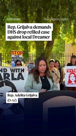 Watch: Rep. Adelita Grijalva speaks up for a local DACA recipient and calls out ICE