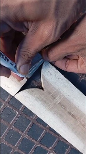 The wood connection technique is very simple. #woodworking #diy