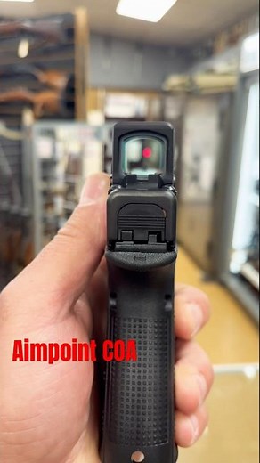 Aimpoint COA on a Glock 19