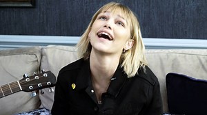 Grace parodies the Oasis song 'Wonderwall' with new lyrics about her life. | The Late Late Show with James Corden