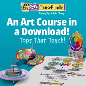 Course Bundle - Spinning Tops & Color Theory With Posters - Etsy Canada