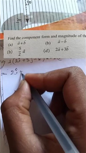 IGNOU BCA Sem 1 Math।। Vector Check your progress 2।। #studymaterial #maths #ignou #bca