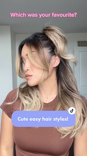 Cute Easy Hairstyles with Inverted Ponytail Method