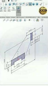 SolidWorks Tutorial for beginners Exercise A24 #solidworks#solidworkstutorial #cad #3ddesign #cnc