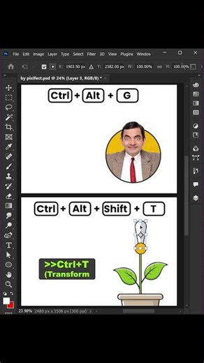 Photoshop Lifesaving Shortcut Keys 2026-547Save it for Later#pixifect #adobephotoshop #photoshop