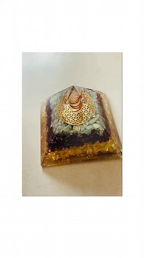 Orgonite Crystal - Triple Money Pyramid Energy Generator - Promotes Wealth and Prosperity with Green Aventurine, Red Garnet and Citrine Attract Money and Success with Lucky Orgone Crystals Price – Ksh. 6,000/- More Details: • ATTRACT WEALTH AND SUCCESS with Green Aventurine, Red Garnet and Citrine, the luckiest of all crystals. • THIS POTENT THREESOME stimulates intellectual function, motivation and creativity, all of which are crucial to success and prosperity. • RELEASE NEGATIVITY and immerse 