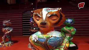 186K views · 6.3K reactions | Bucky has never looked better! Thanks to the public art project Bucky on Parade, 85 life-size Bucky Badger statues are on display all over Madison and Dane County through Sept. 12 | Wisconsin Badgers | Facebook