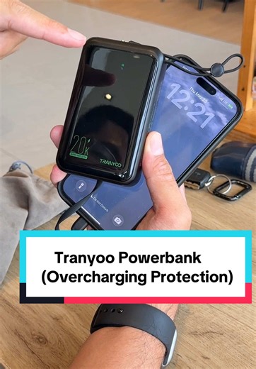 Tranyoo Powerbank Overcharging Protection — Mini Fast Charging