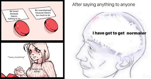 All Over The Place: 35 ADHD Memes That Capture Our Scatterbrained Glory