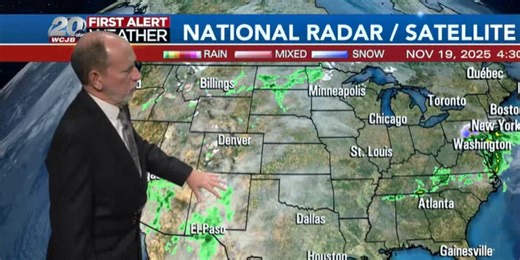 WCJB First Alert Weather Forecast |5 a.m. Wednesday