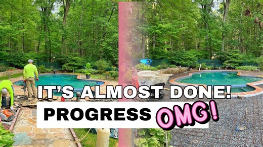 Our Pool Patio Makeover | Massive Transformation Continues