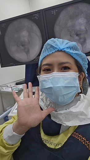 #hellomonday 💙 5 #hysterogram 2 #Hysteroscopy #hospitalrounds 💖👩‍⚕️ Now, off to clinic! See you! 🏃‍♀️🏃‍♀️🏃‍♀️ | Dr. Jacky Macapagal Ob-Gyn Online Clinic
