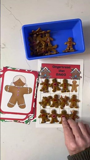 Gingerbread Crafts and Games for Preschool & PreK