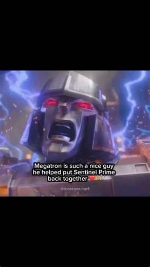 T O N E on Instagram: "Thank you Megatron very cool #Transformers #robotsindisguise #transformersg1 #morethanmeetstheeye #explorepage #explore #fyp #warforcybertron #hasbro #takara #robots #autobots #decepticons #memes #transformersmemes #transformersone #megatron #sentinelprime #movies #optimusprime"