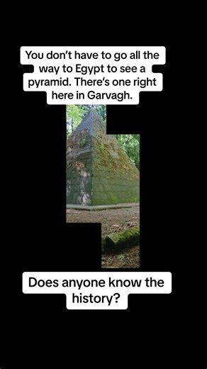 Garvagh forest pyramid. #Garvagh #GarvaghForest #GarvaghForestPyramid #Pyramids #Walks #NorthernIreland #Colerain #Northcoast #Holiday #HotTub #SummerBreak #openfordelivery#h