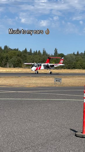 CalFire OV-10 Bronco landing at Columbia, CA | Uretsky Aviation