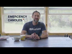 4Patriots Survival Minutes | DIY Emergency Candles 🕯