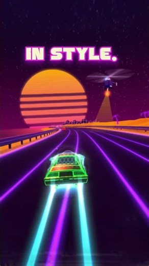 POV: YOU TRAVEL BACK TO THE 80s IN STY... #retrodrive