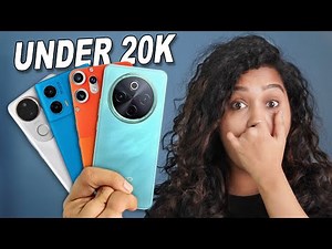 TOP 5 BEST SMARTPHONES under 20000 in INDIA | August 2025