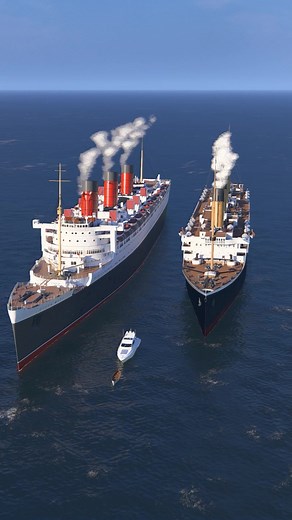 Queen Mary versus Titanic | titanic