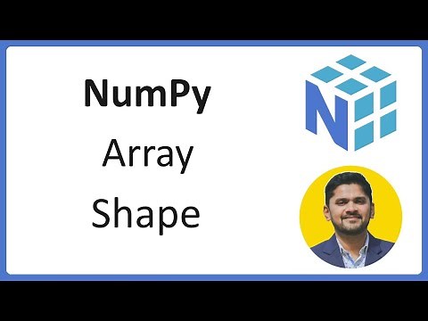 9. NumPy Array Shape | Complete Python NumPy Tutorial for Data Science | Amit Thinks