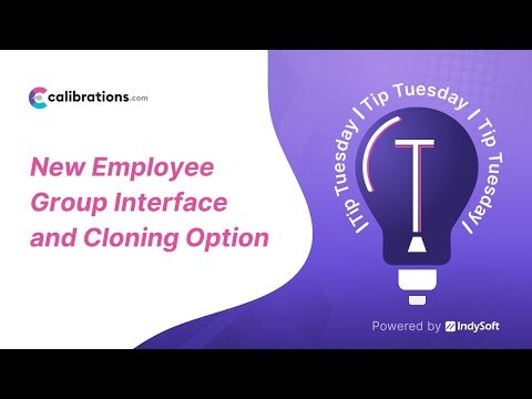 Tip Tuesday - New Employee Group Interface and Cloning Option