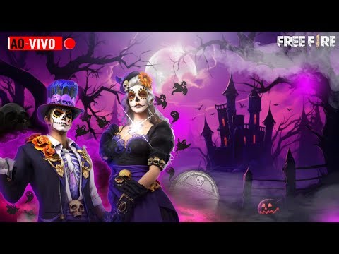 FF AO VIVO 💙 SEMANA DE HALLOWEEN 💙 NOVA SKIN DO HALLOWEEN 💙 NOVA GROZA 💙 DARLING7 AO VIVO