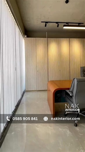 ✨ Elegant CEO Cabin Interior Completed | Dubai ✨ A CEO cabin is more than an office — it’s a space that reflects leadership, vision, and credibility. Welcome to our newly completed CEO cabin interior project in Dubai, designed and executed by the NAK Interior Team with a perfect balance of luxury, functionality, and smart detailing. From premium finishes and executive furniture to refined lighting and a well-planned layout, every detail is crafted to enhance focus, authority, and comfort. No gen